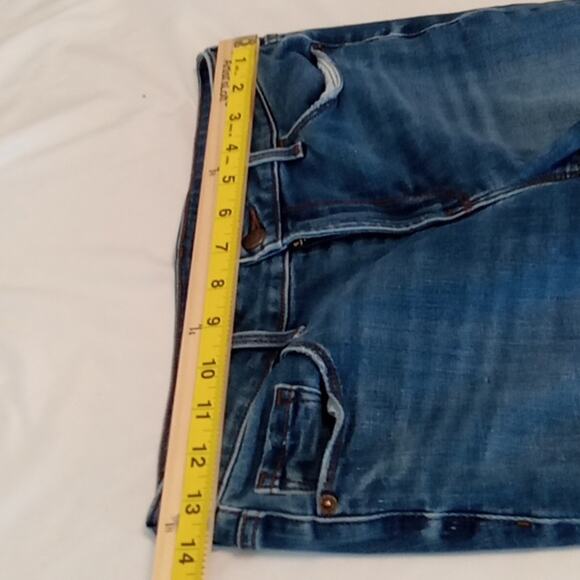 0ld Navy Pop Icon Skinny mid rise size 4 blue jeans - Picture 6 of 8